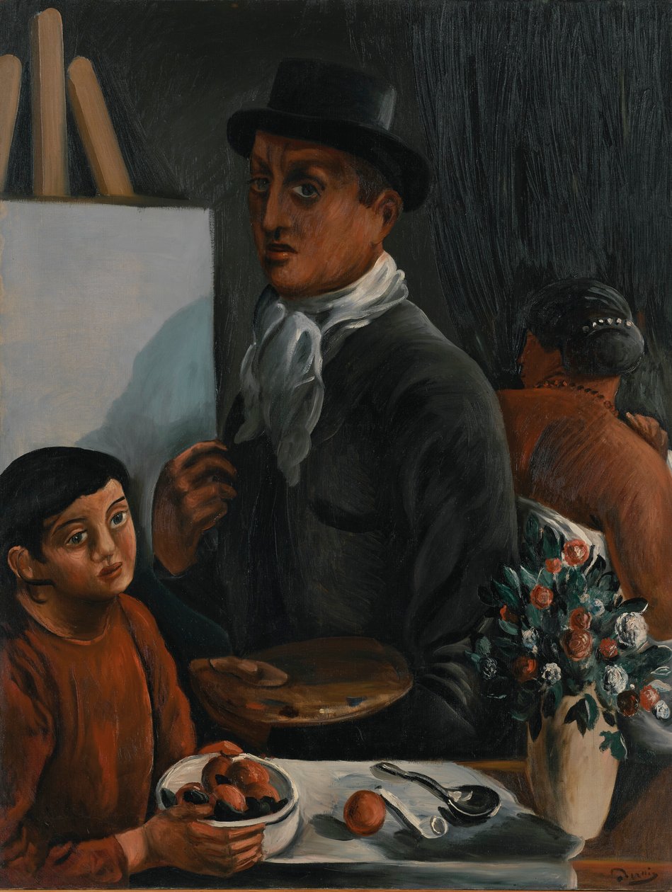 Umělec ve svém ateliéru od Andre Derain