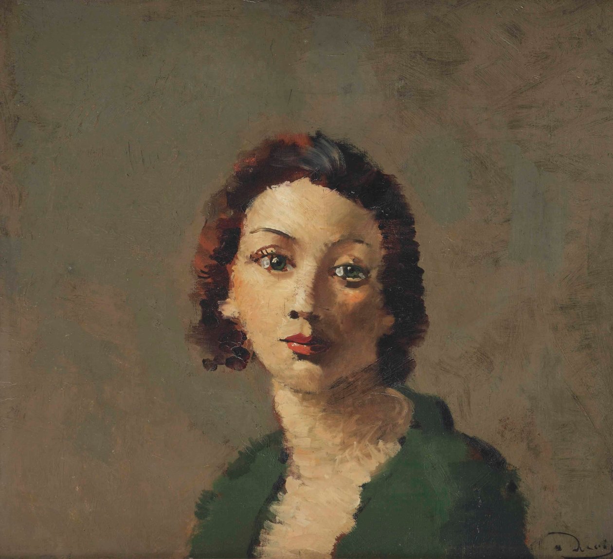 Zrzka v zeleném živůtku od Andre Derain