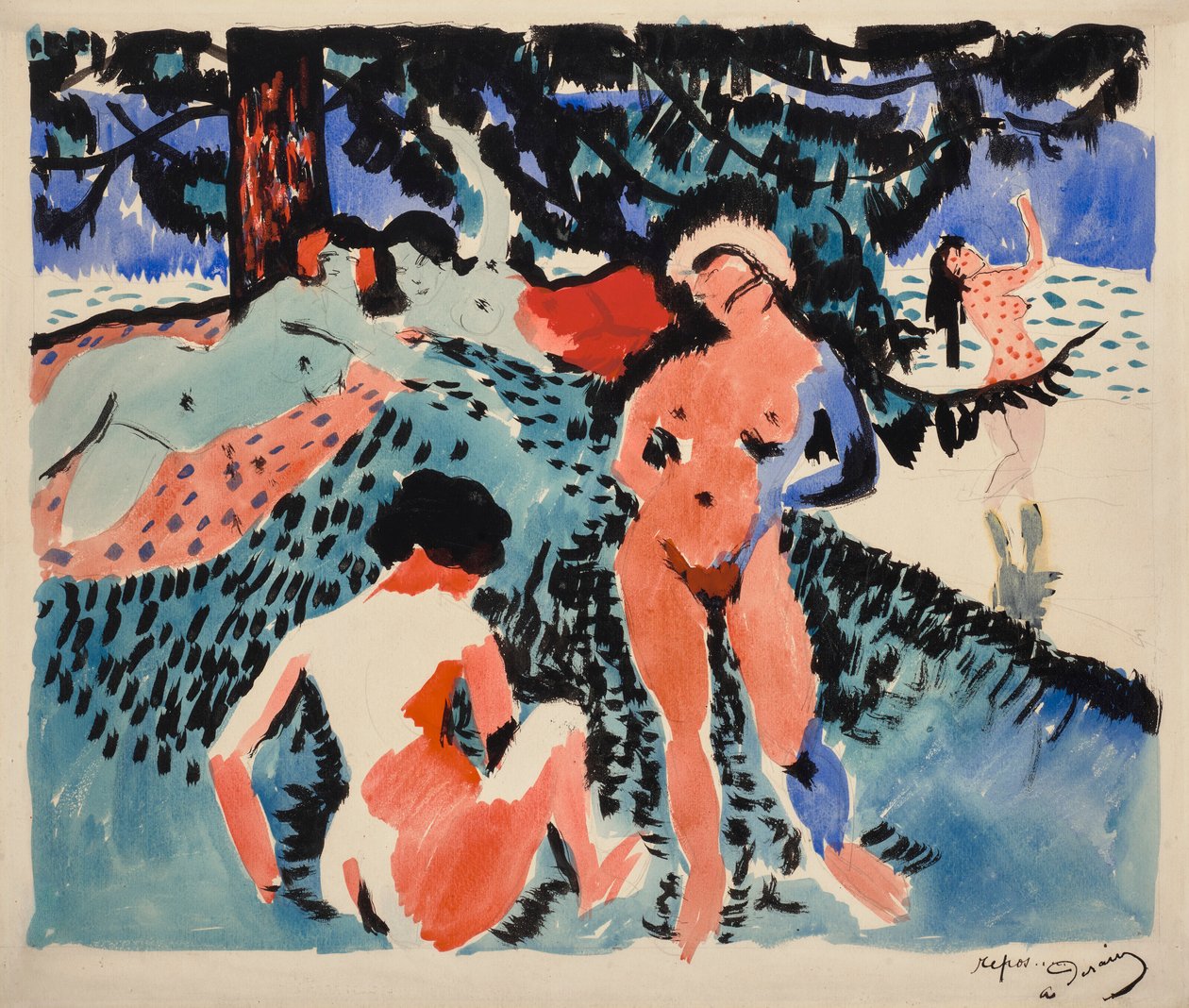 Le Repos od Andre Derain