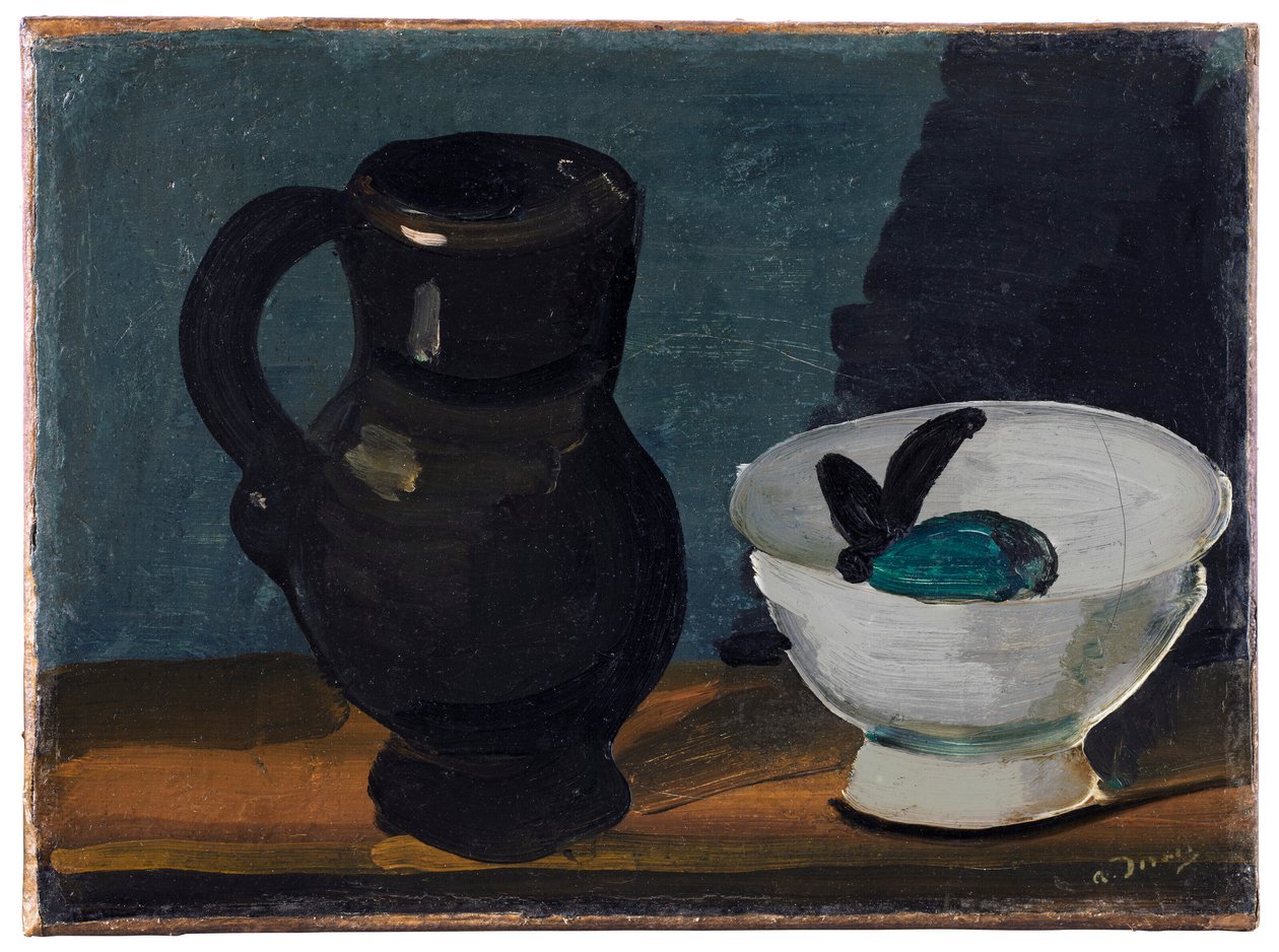 Zátiší se džbánem a mísou od Andre Derain