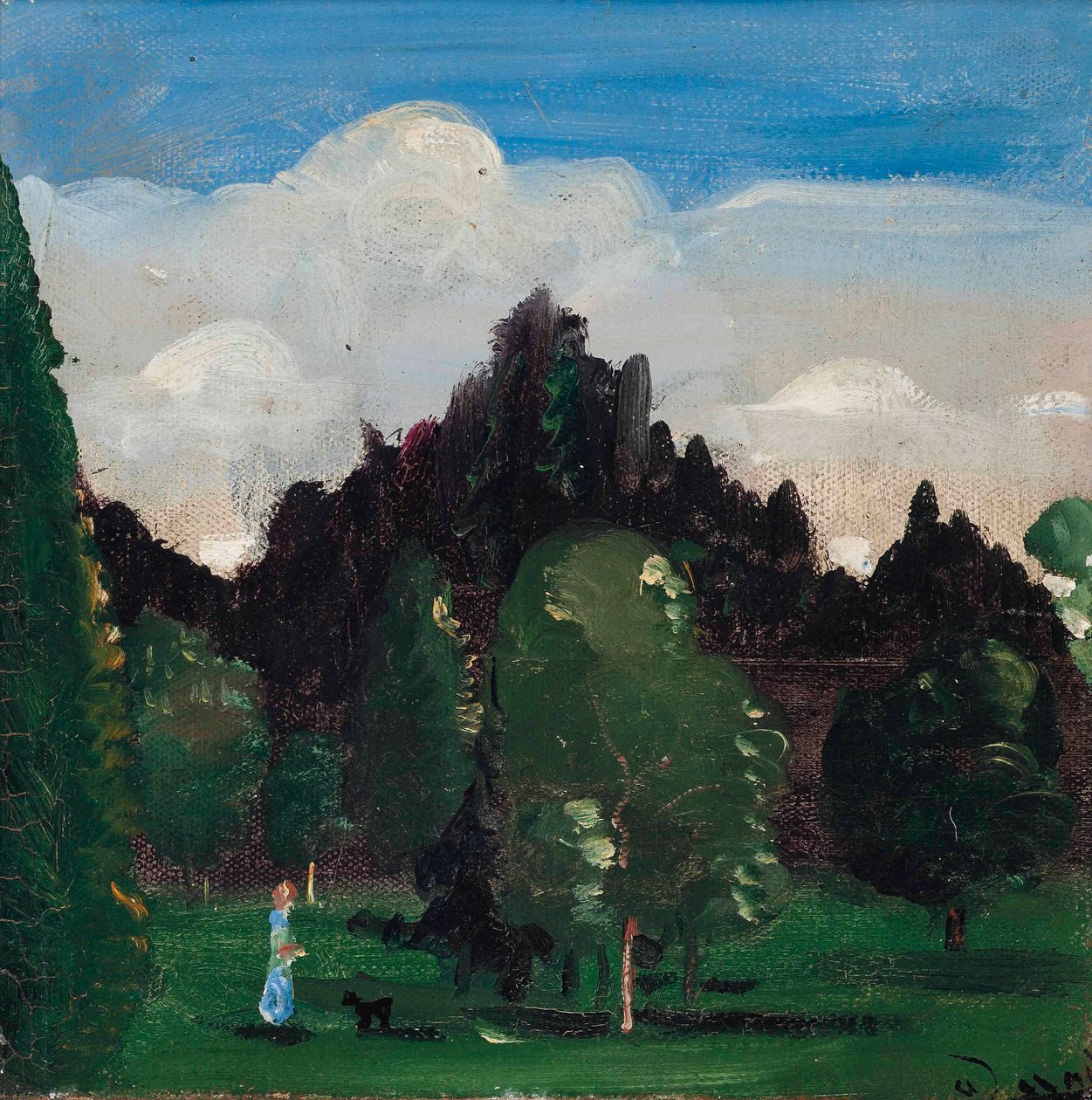 Krajina Ile-de-France od Andre Derain