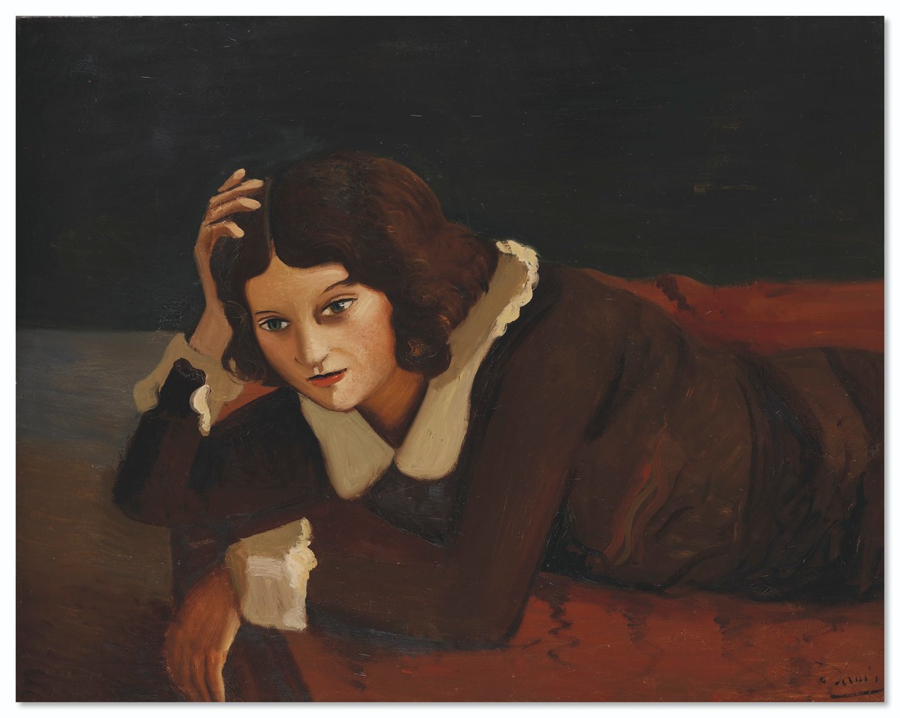 Portrét Rity van Leer od Andre Derain