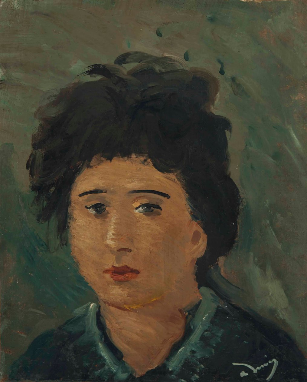 Portrét ženy od Andre Derain