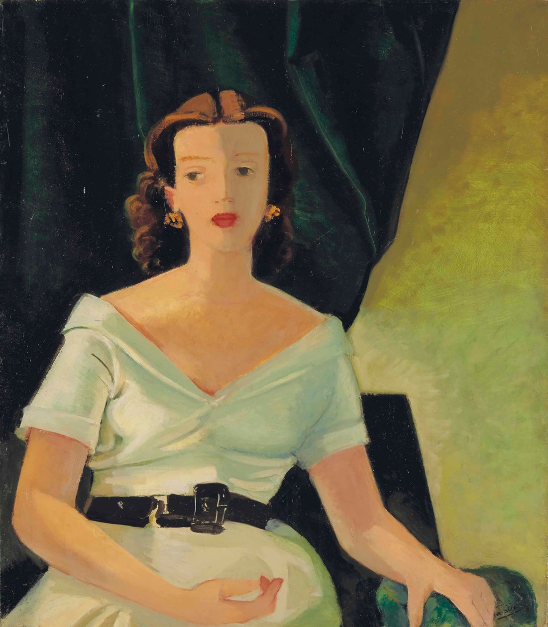 Předpokládaný portrét Geneviève Tailladeové od Andre Derain