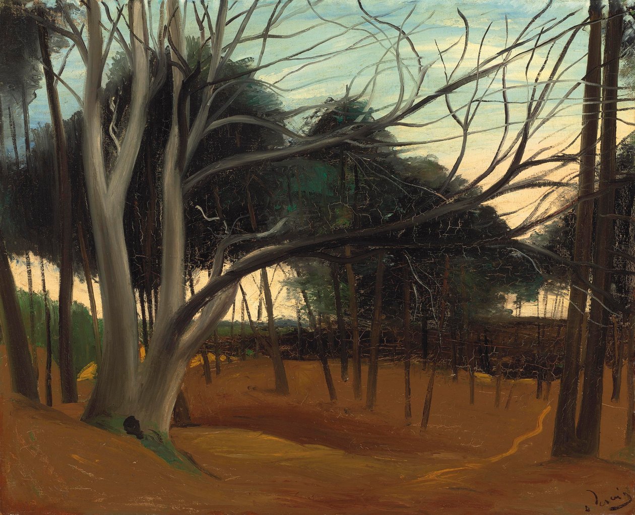 Podrost v Les Lecques od Andre Derain