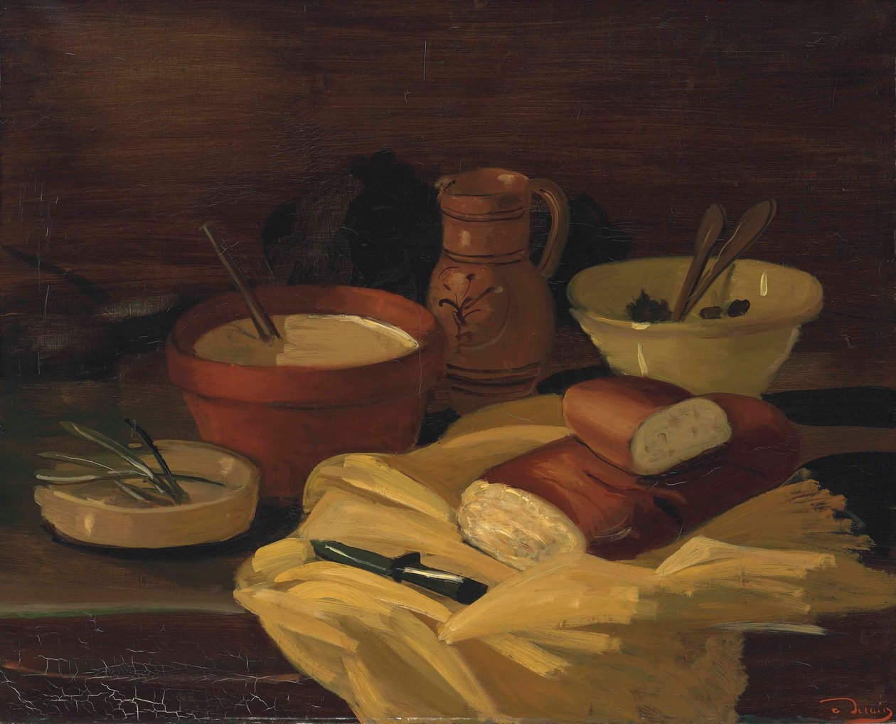 Stůl garnie od Andre Derain