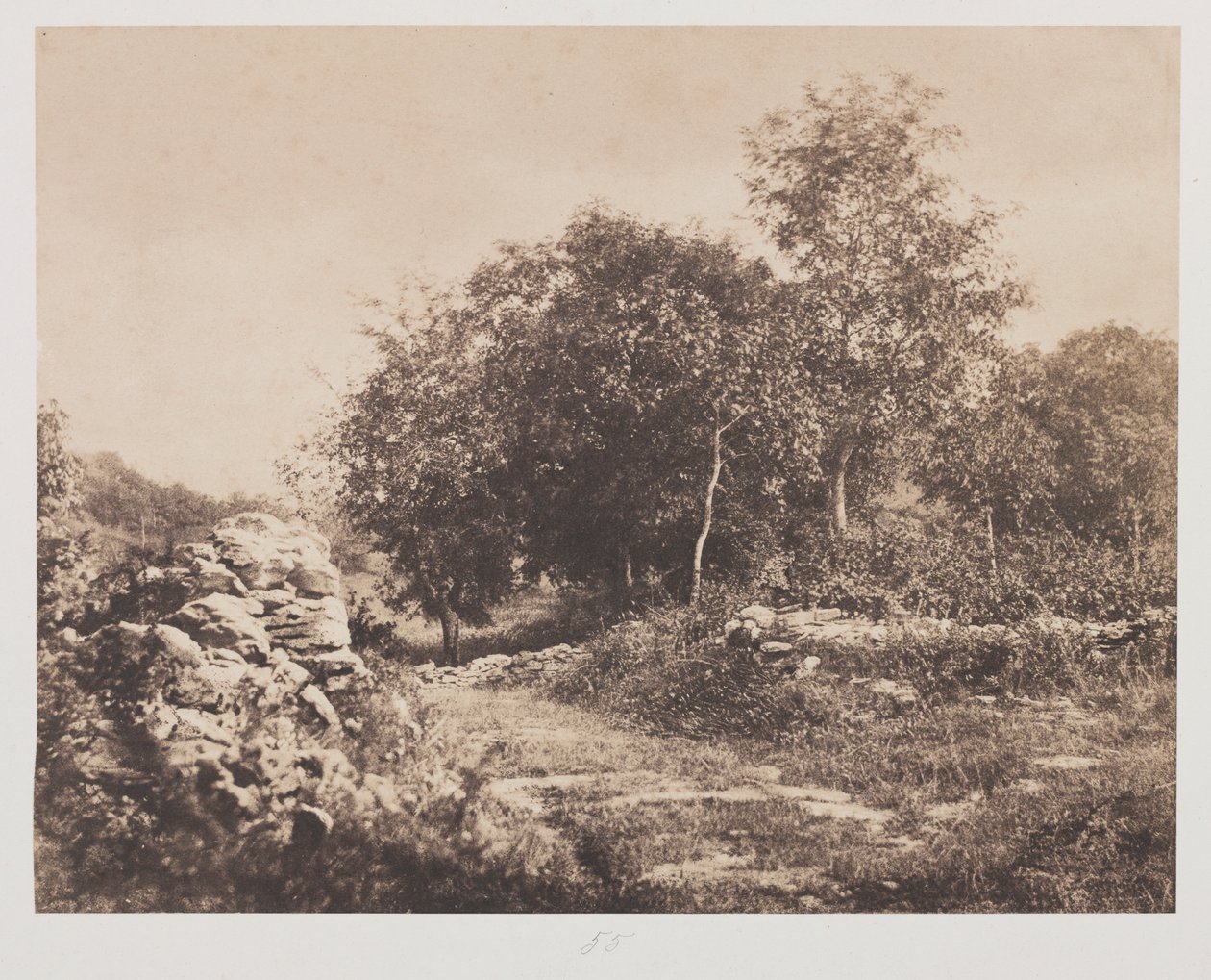 Bez názvu (Scene of Fontainebleau) od André Giroux