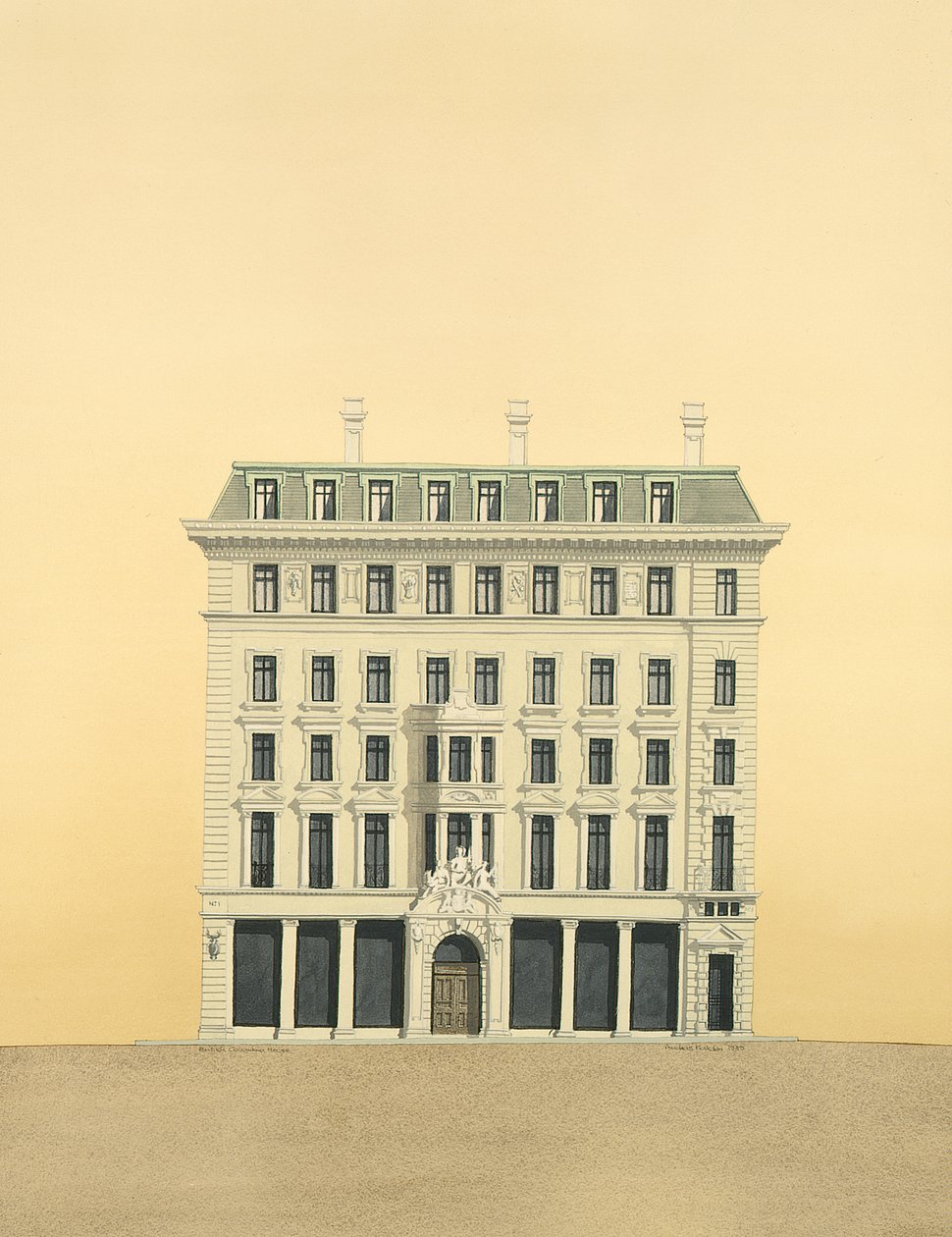 British Columbia House, Regent Street, Londýn od Andras Kaldor