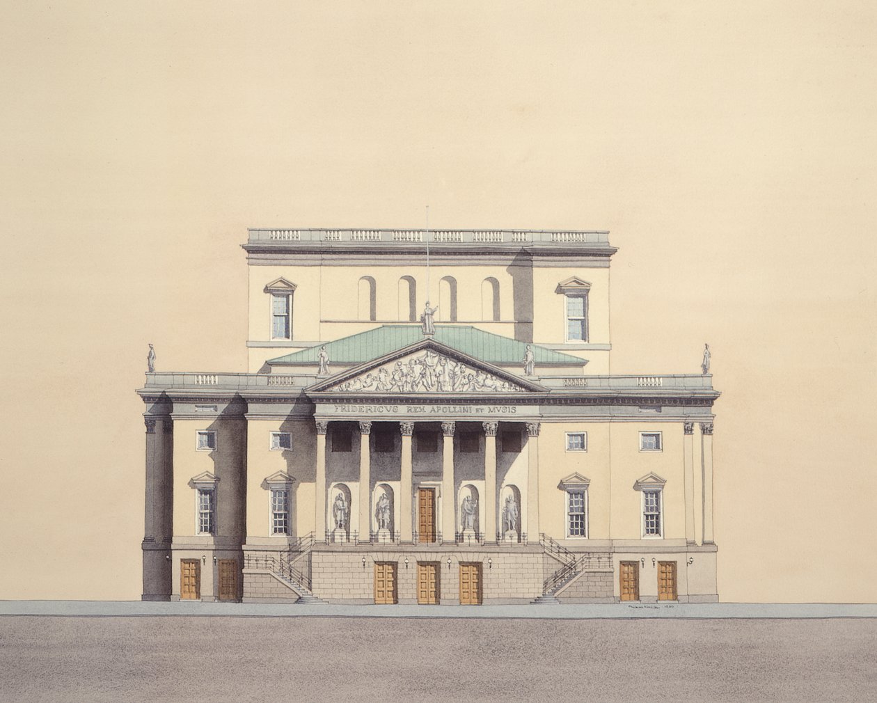 Německá státní opera, Berlín, Německo od Andras Kaldor