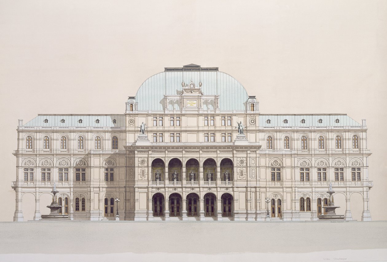 Vídeňská státní opera, Rakousko od Andras Kaldor