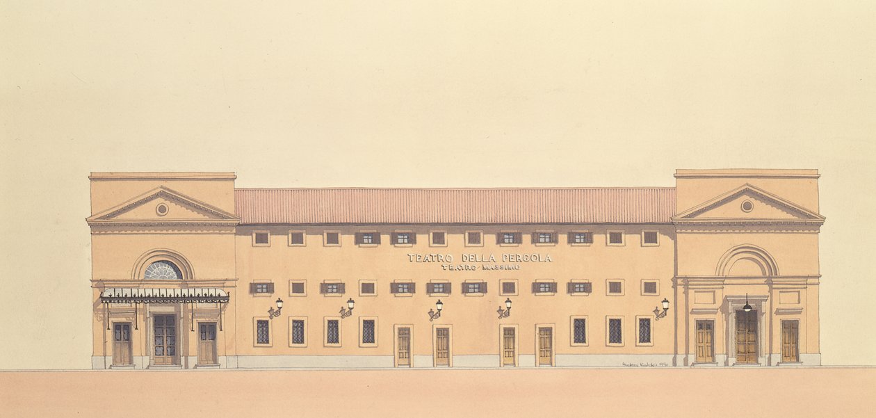 Teatro della Pergola, Teatro Massimo, Florencie od Andras Kaldor
