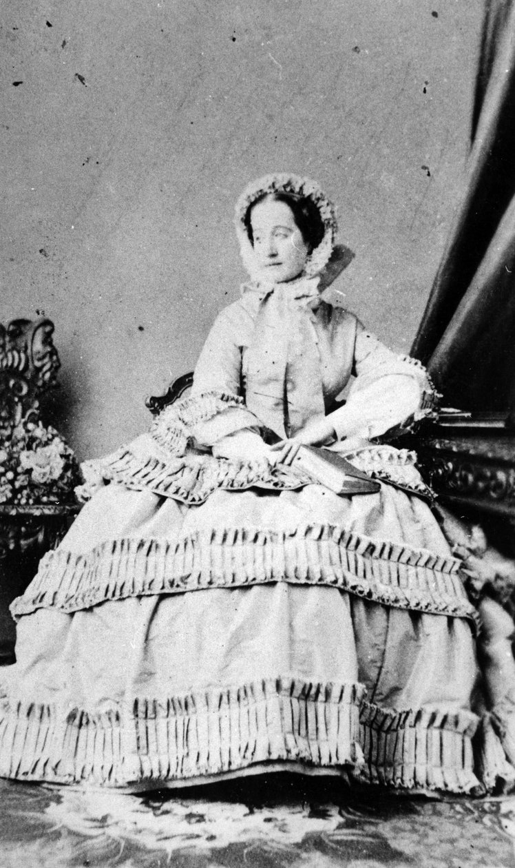Královna Eugénie de Montijo od Andre Adolphe Eugene Disderi