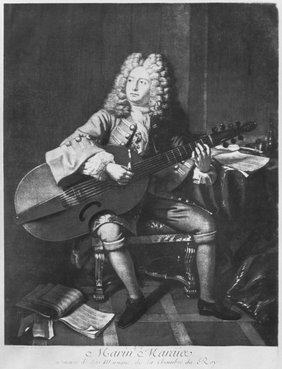 Marin Marais, 1704 od Andre Bouys