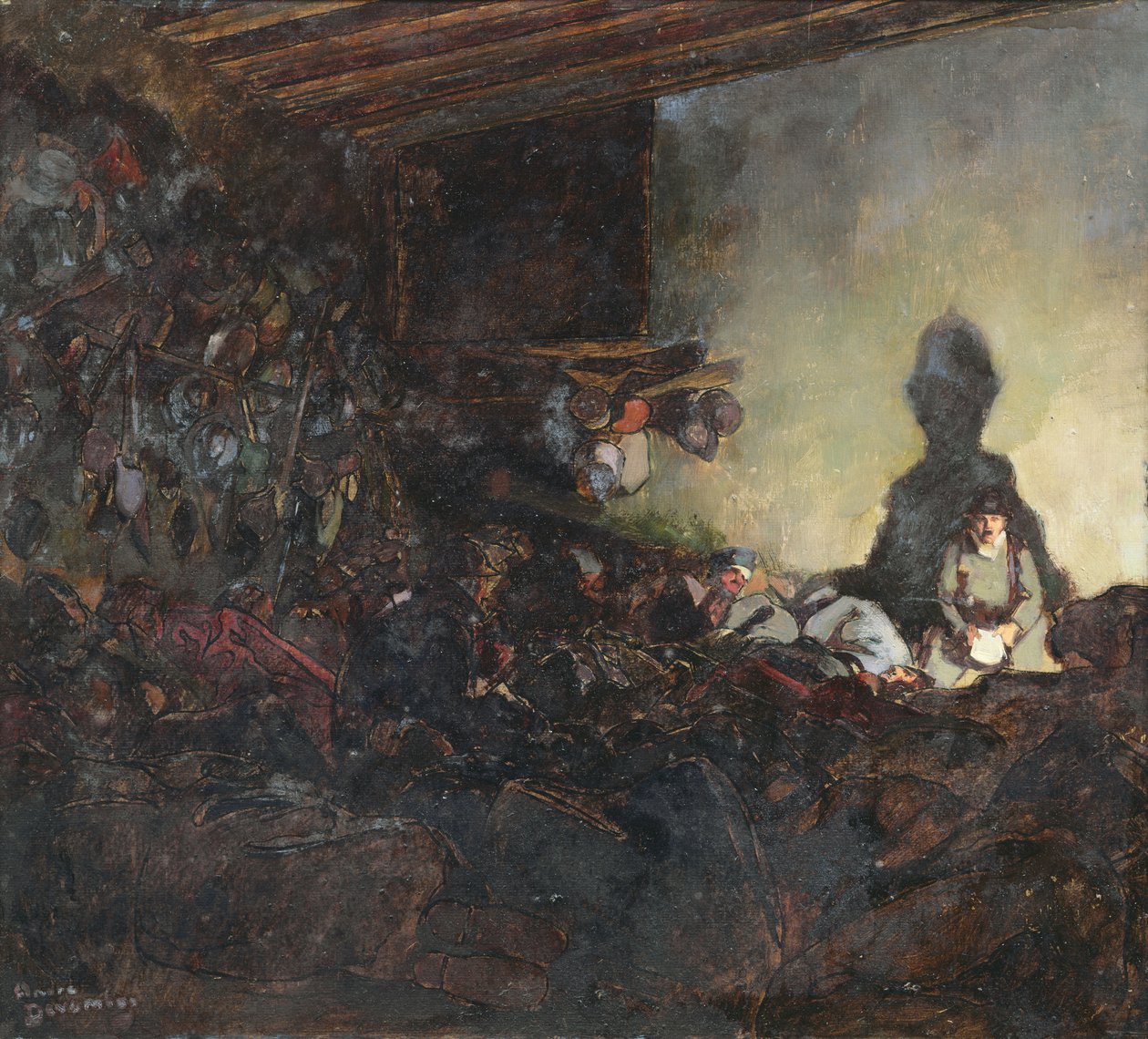 The Billet, levý panel triptychu 