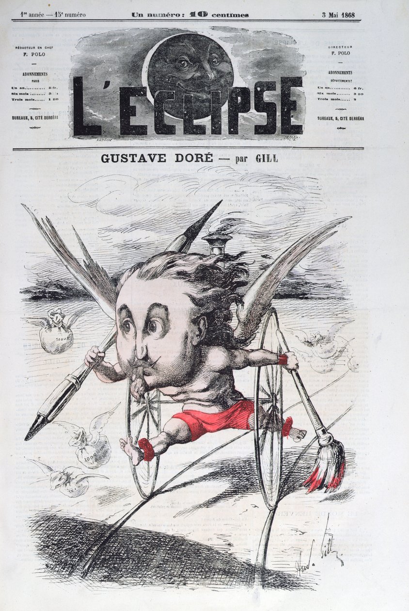 Gustave Dore (1832-83), ilustrace na obálce časopisu L