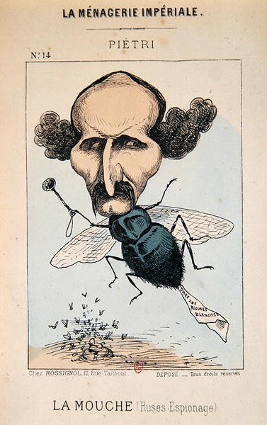 Pierre-Marie Pietri, cca 1870-1 (barevná litografie) od Andre (after) Gill