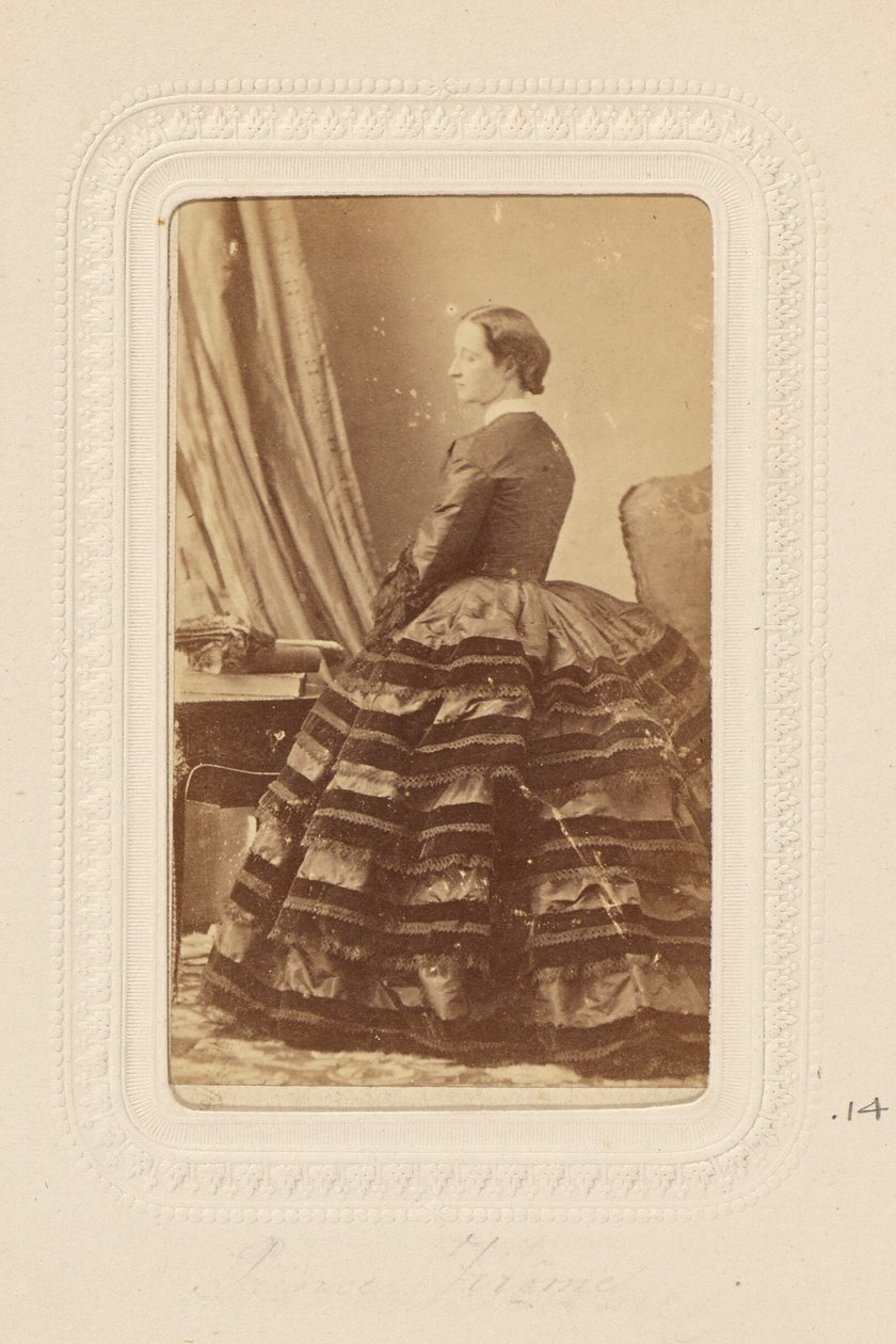 [císařovna Evženie] od Andre Adolphe Eugene Disderi