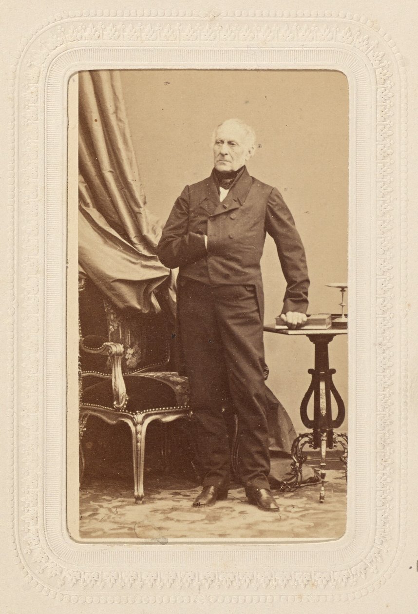 [Francois Pierre Guillaume] Guizot (1787 - 1874) od Andre Adolphe Eugene Disderi