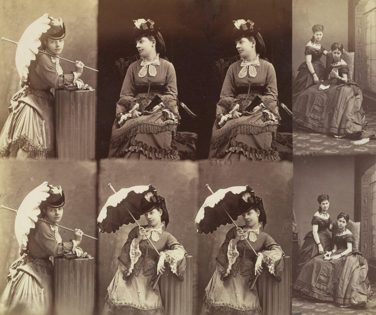 Gabrielle, M. Gutierrez de Estrada, 1867. od Andre Adolphe Eugene Disderi