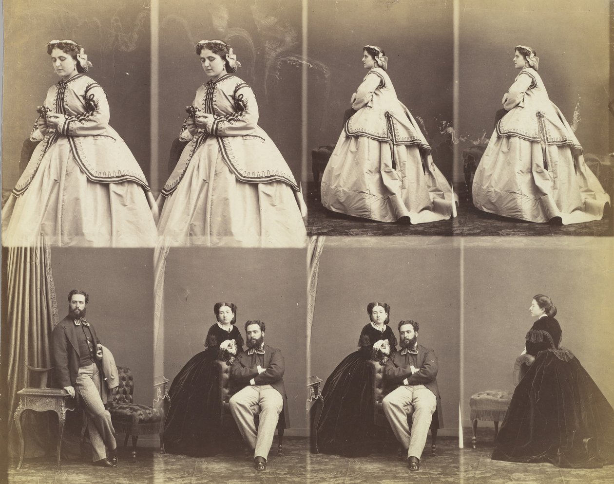 Heloise, 1863. od Andre Adolphe Eugene Disderi