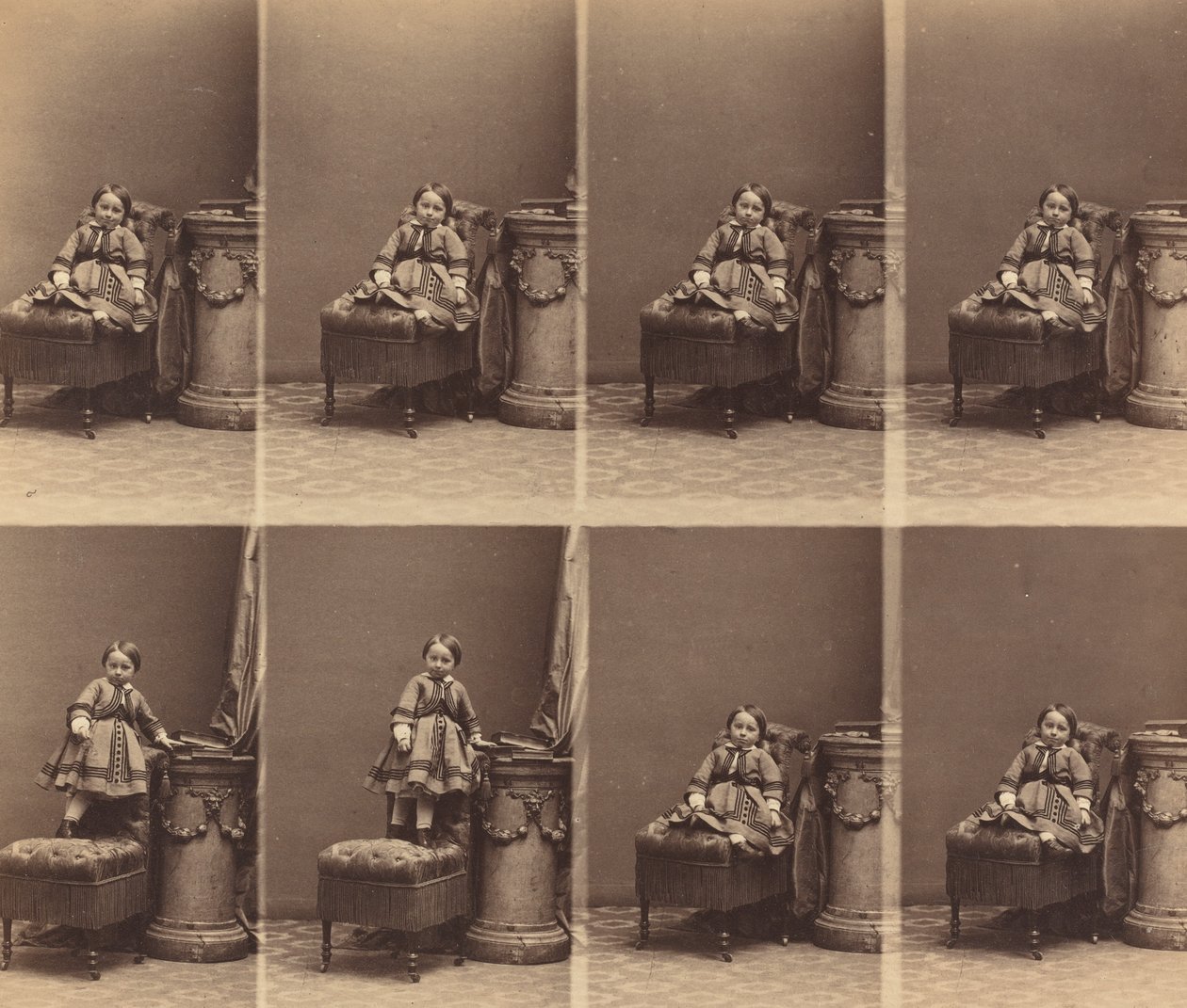 Mademoiselle Trachier, c. 1860. od Andre Adolphe Eugene Disderi