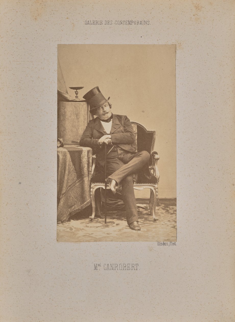 Maršál Canrobert od Andre Adolphe Eugene Disderi