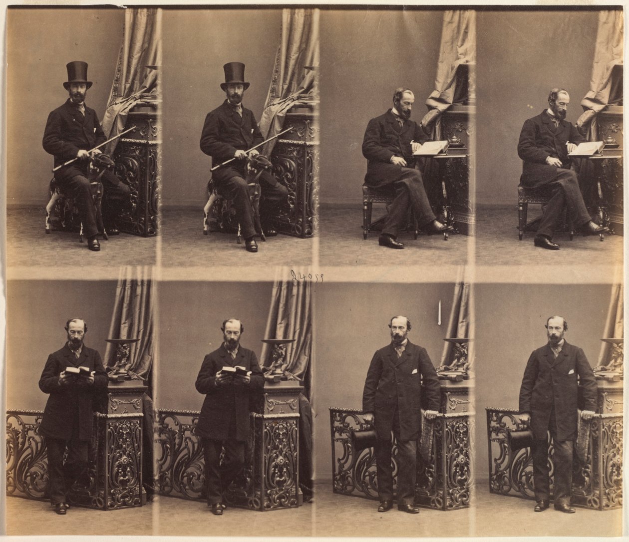 Monsieur Merlen, 1861. od Andre Adolphe Eugene Disderi