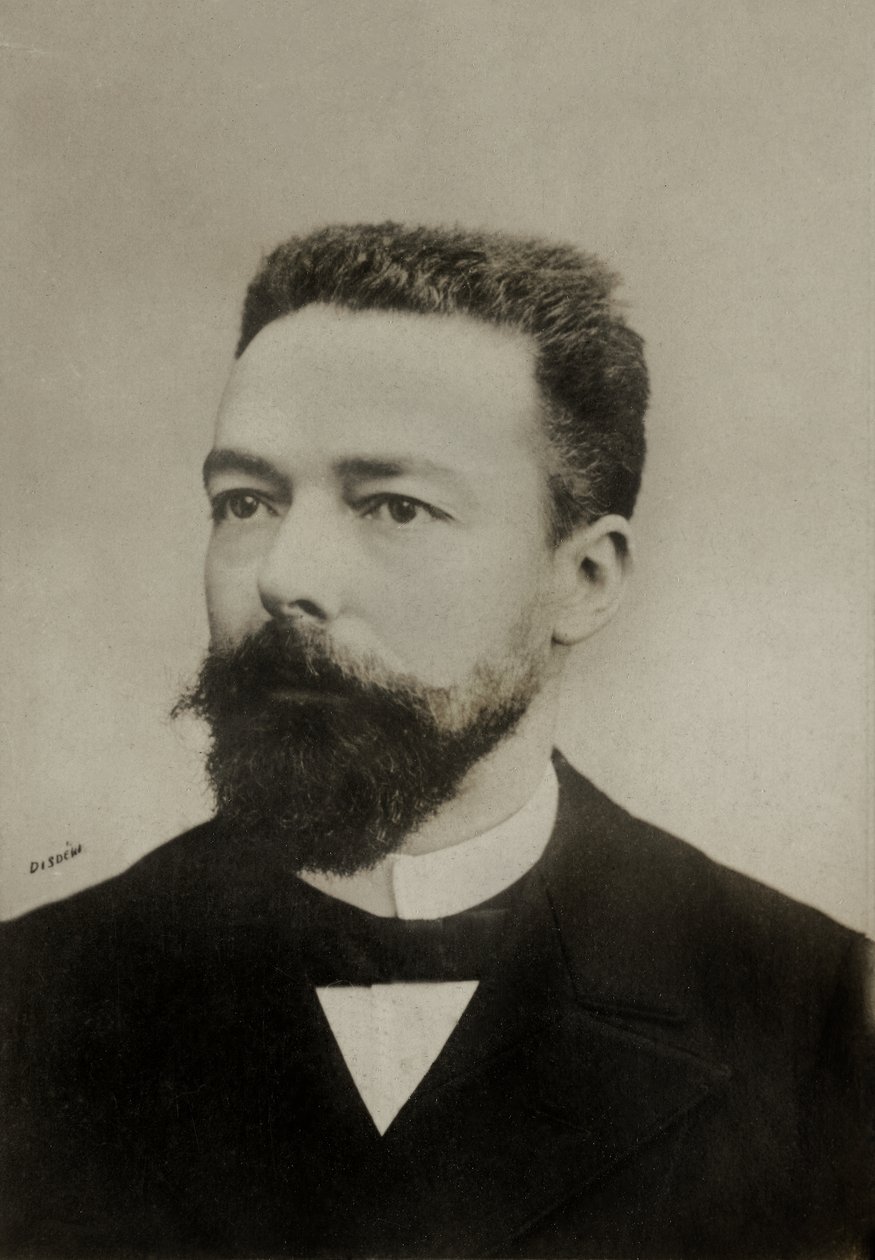 Portrét Paula Doumera (foto) od Andre Adolphe Eugene Disderi