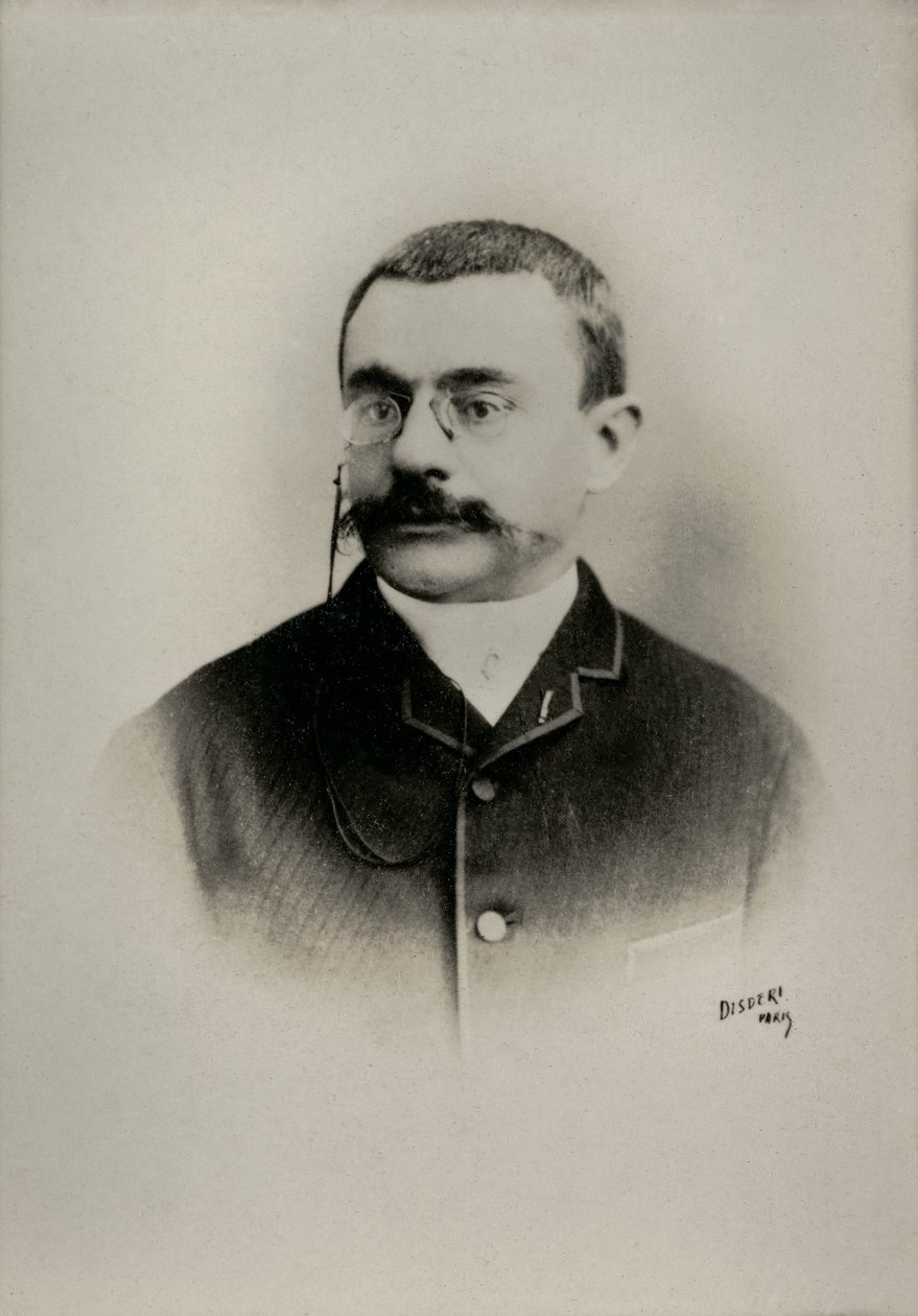 Portrét Theophila Delcasse (foto) od Andre Adolphe Eugene Disderi