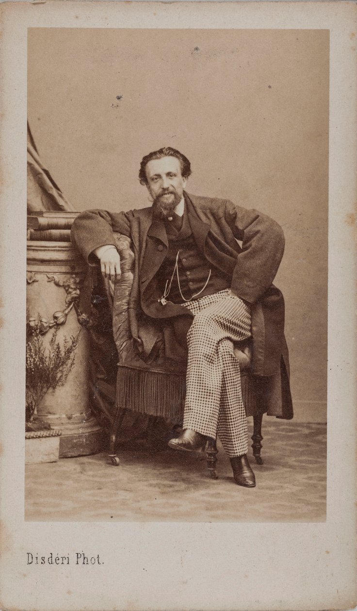 Portrét Arthura Kalkbrennera 1828-1869, 1869. od Andre Adolphe Eugene Disderi