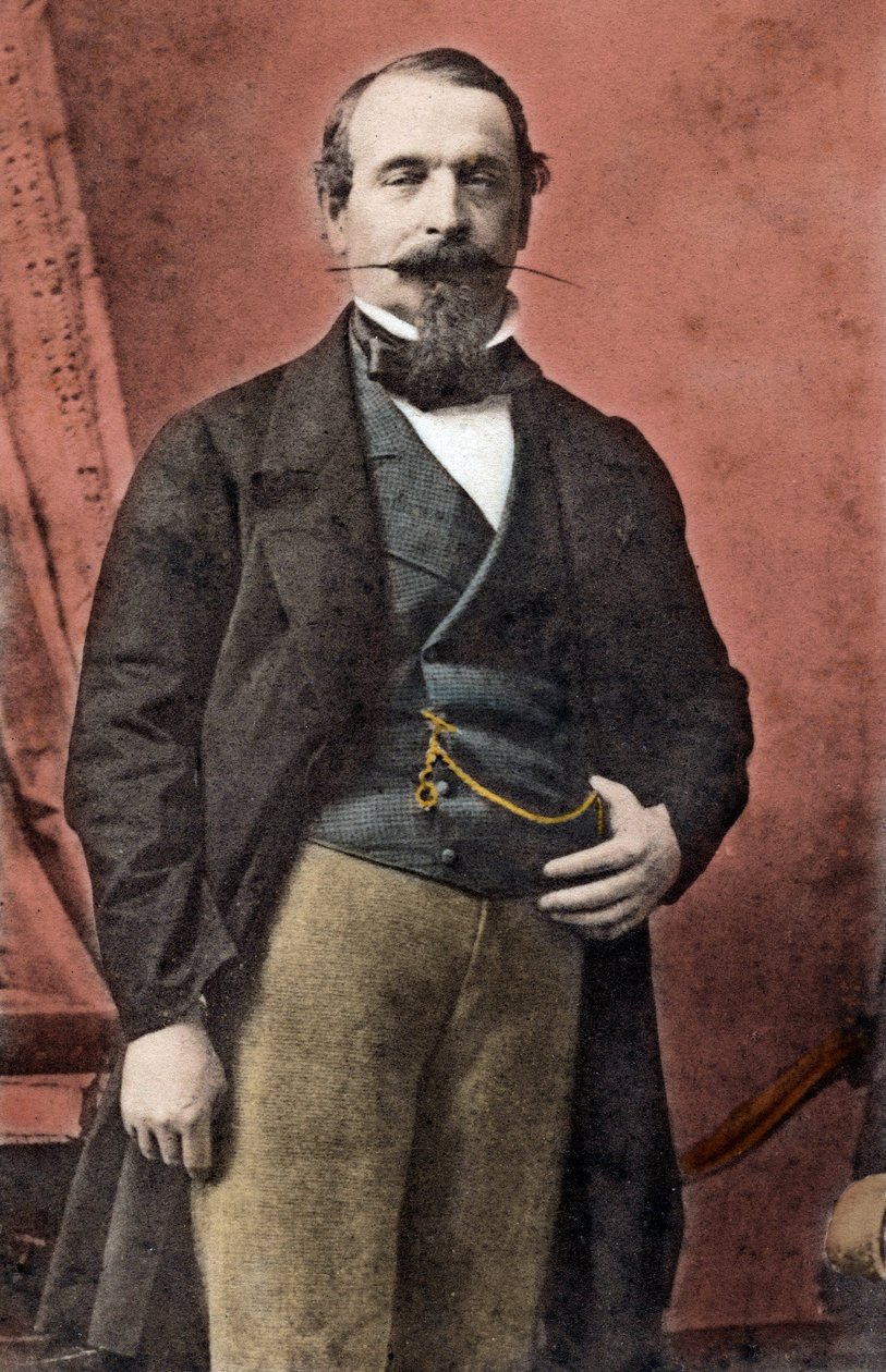 Portrét Napoleona III. (Louis-Napoleon Bonaparte od Andre Adolphe Eugene Disderi