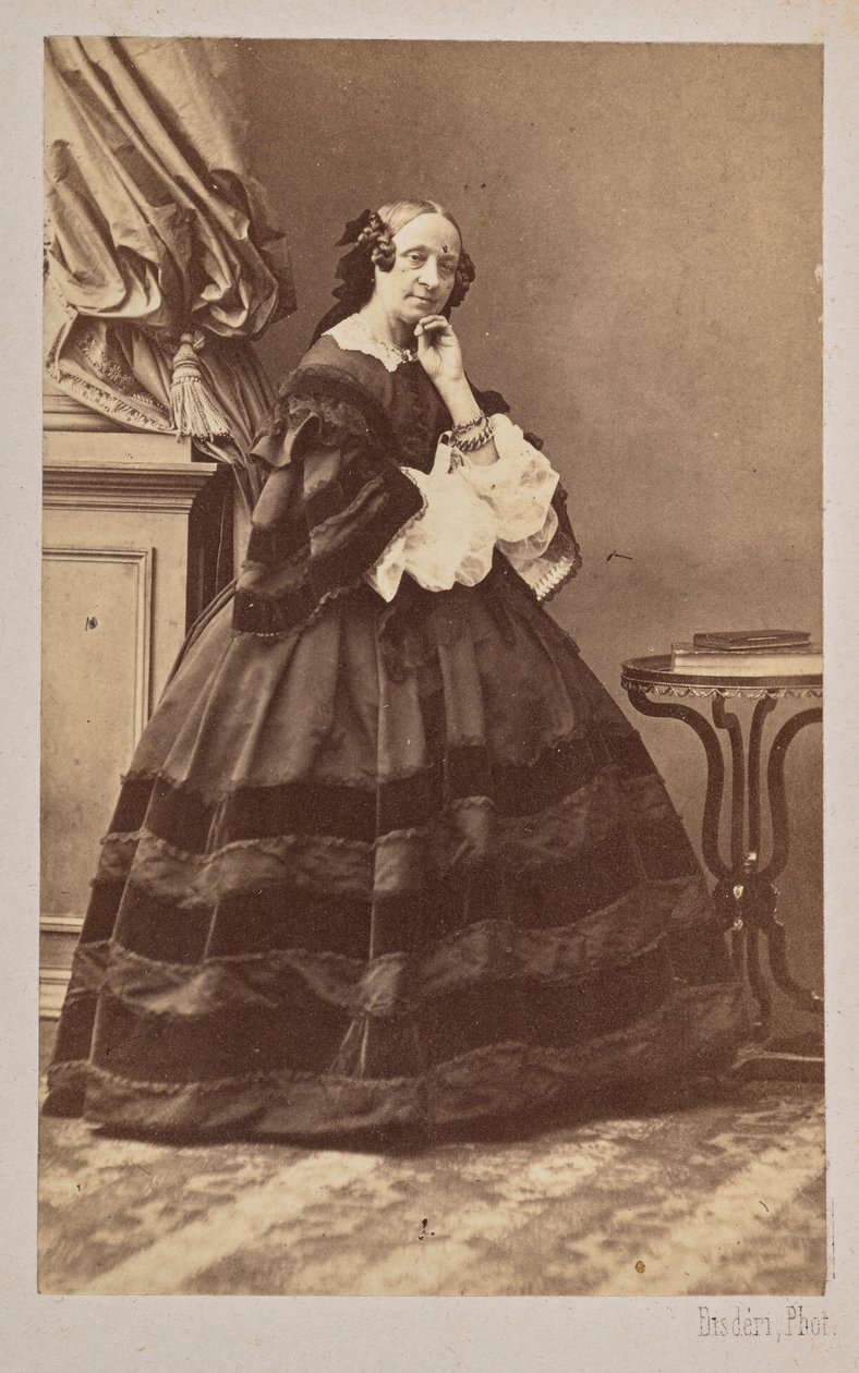 Portrét baletky Marie Taglioni 1804-1884, 1862. od Andre Adolphe Eugene Disderi