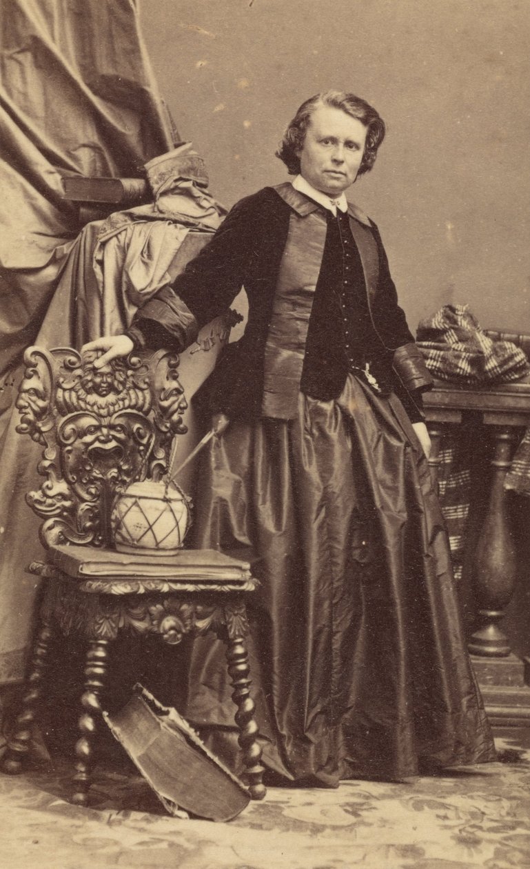 Rosa Štěstí od Andre Adolphe Eugene Disderi