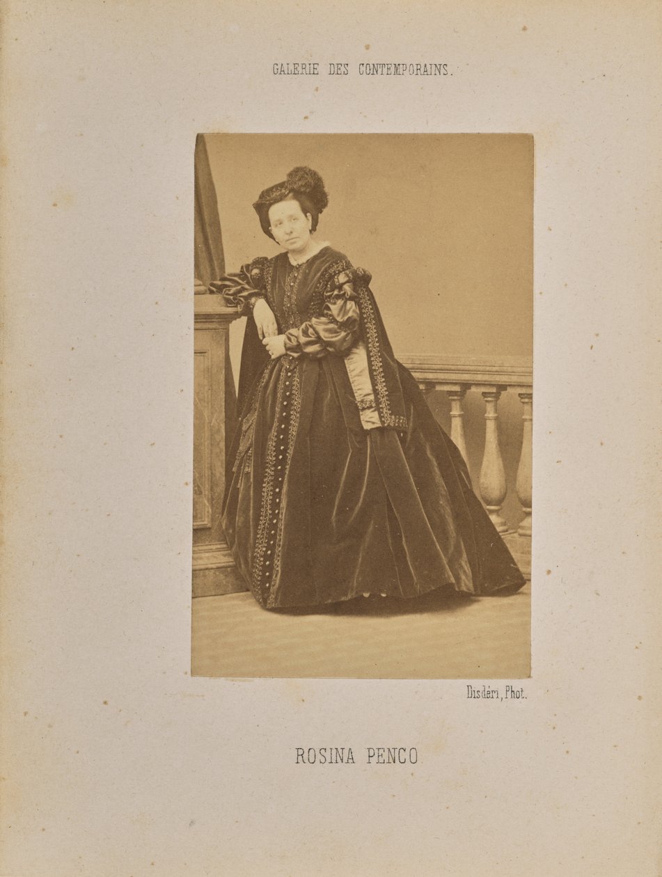 Rosina Penco od Andre Adolphe Eugene Disderi
