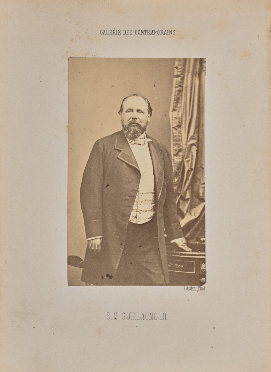 Jeho Veličenstvo Vilém III. od Andre Adolphe Eugene Disderi