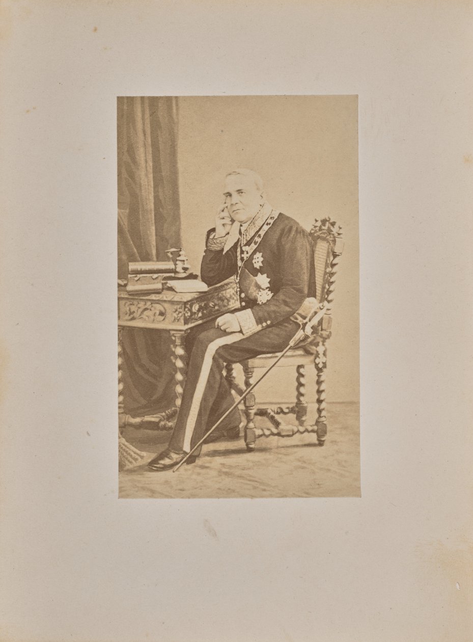 Jeho Excelence hrabě Louis Cibrario od Andre Adolphe Eugene Disderi