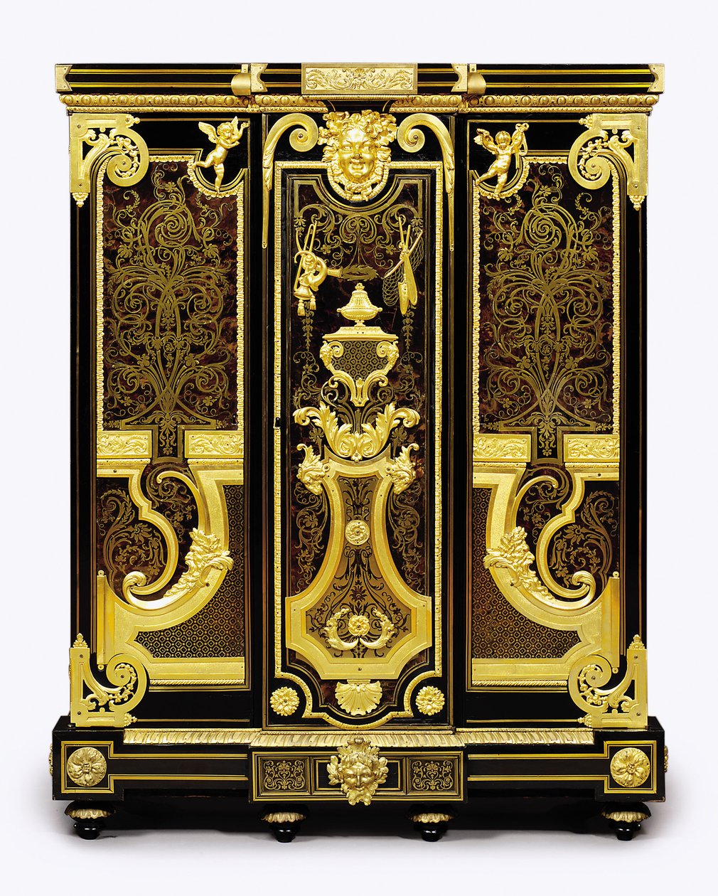 Malá skříň Ludvíka XIV na ormolu, 1700-10 od Andre Charles Boulle