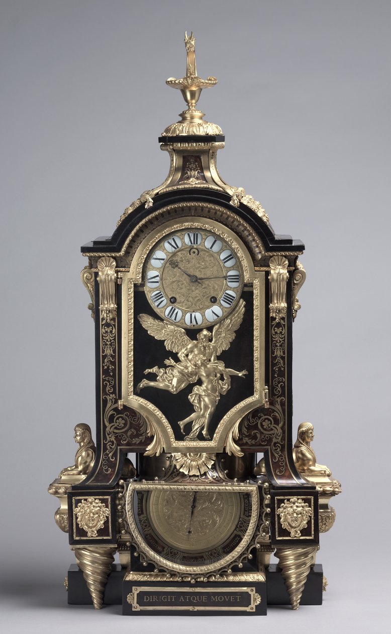Hodiny, výrobce strojku Baltasar Martinot, kolem 1695 od Andre Charles Boulle
