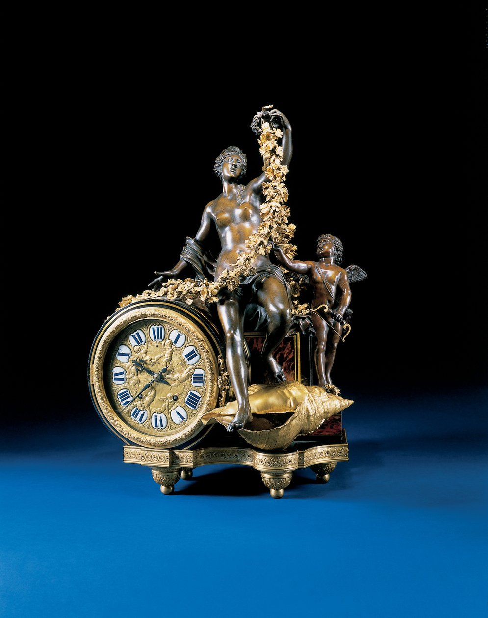 Krbové hodiny Ludvíka XIV., kolem roku 1715 od Andre Charles Boulle