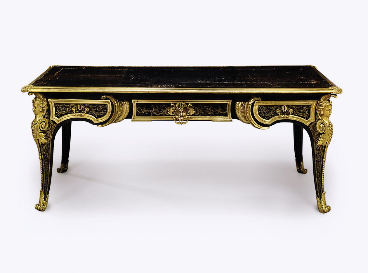Ludvík XIV. na ormolu hnědá želvovina, kolem roku 1710 od Andre Charles Boulle