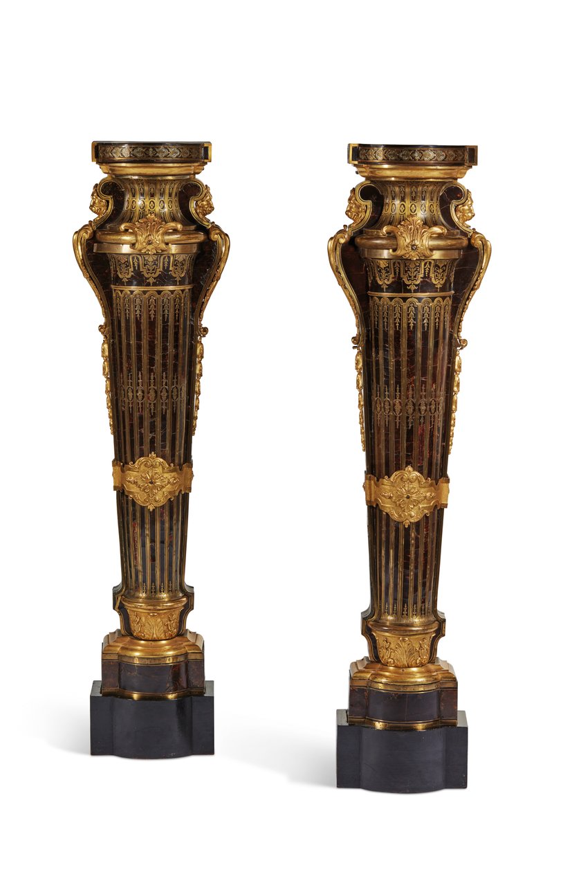 Dvojice soklů Ludvíka XIV., 1700-15 od Andre Charles Boulle