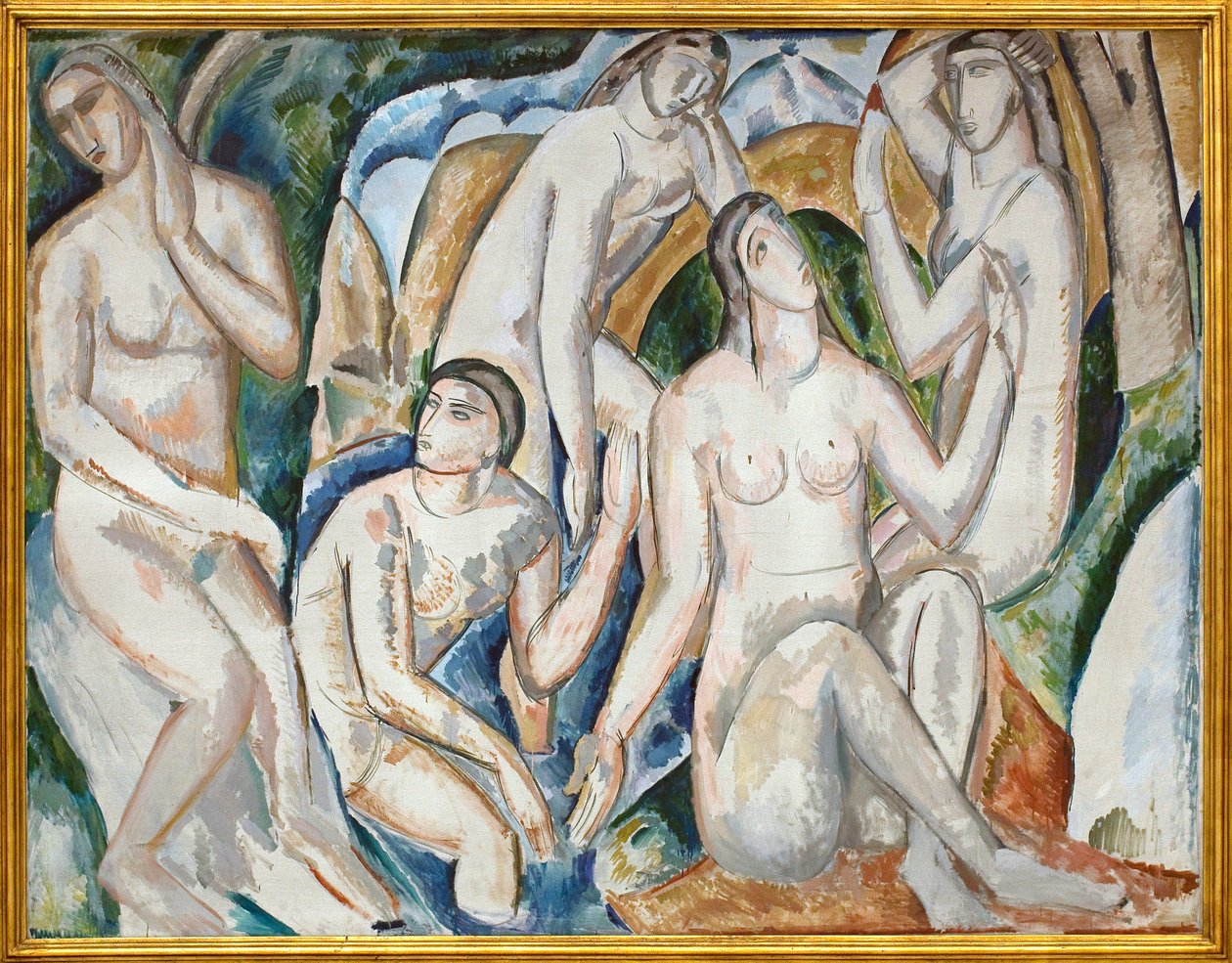 Koupající se od Andre Derain