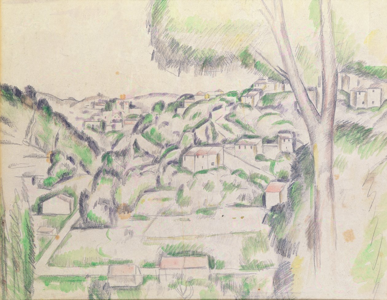 Cagnes od Andre Derain