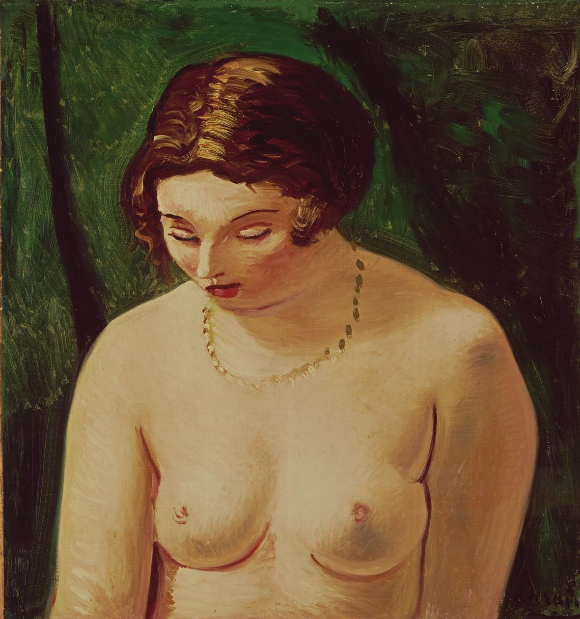 Ženský akt (olej na plátně) od Andre Derain