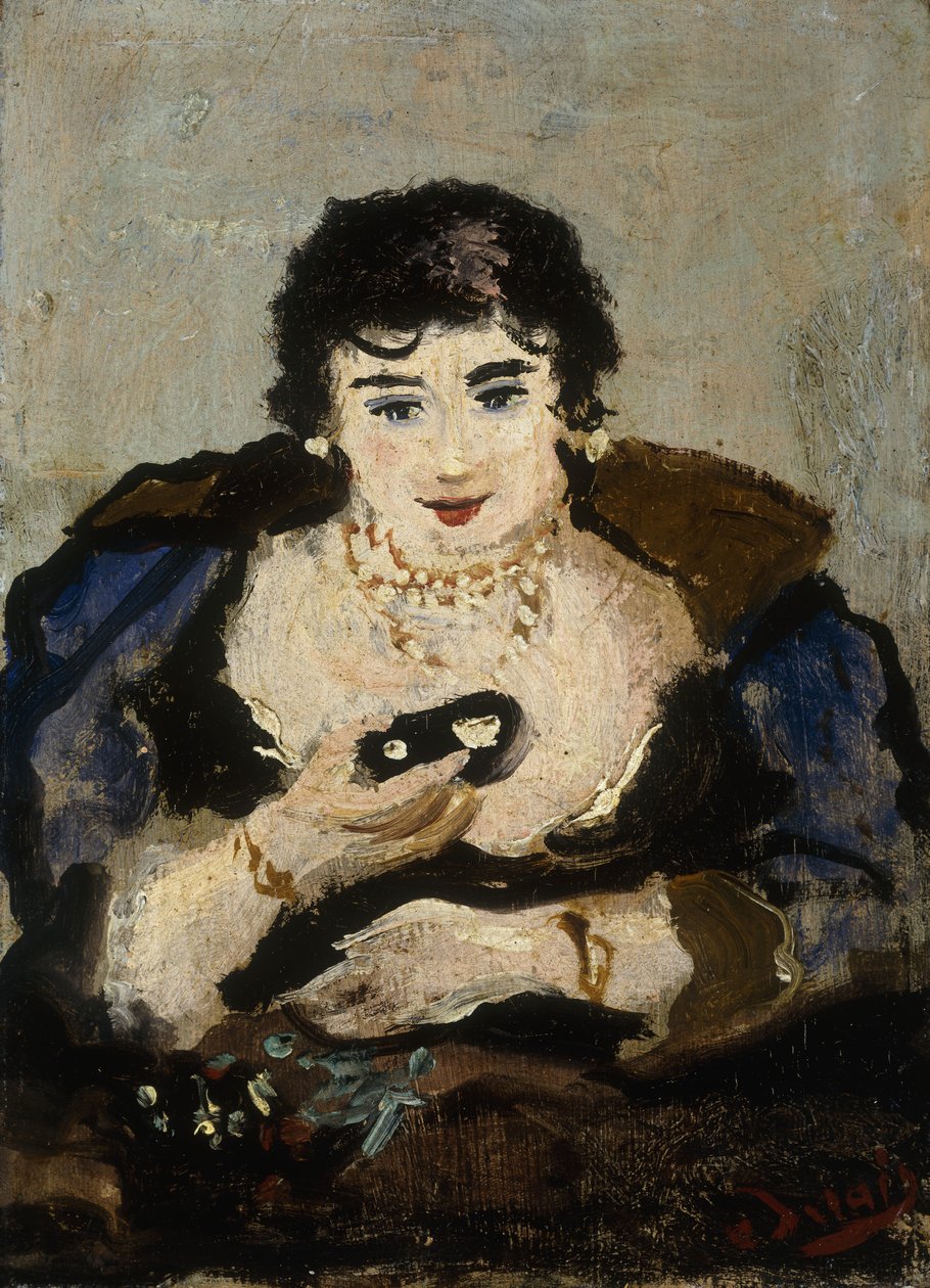 Žena v divadle od Andre Derain