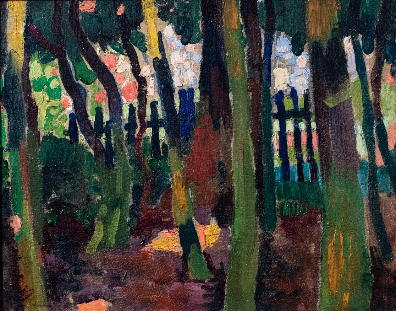 La Clairière, asi 1904 (olej na plátně) od Andre Derain