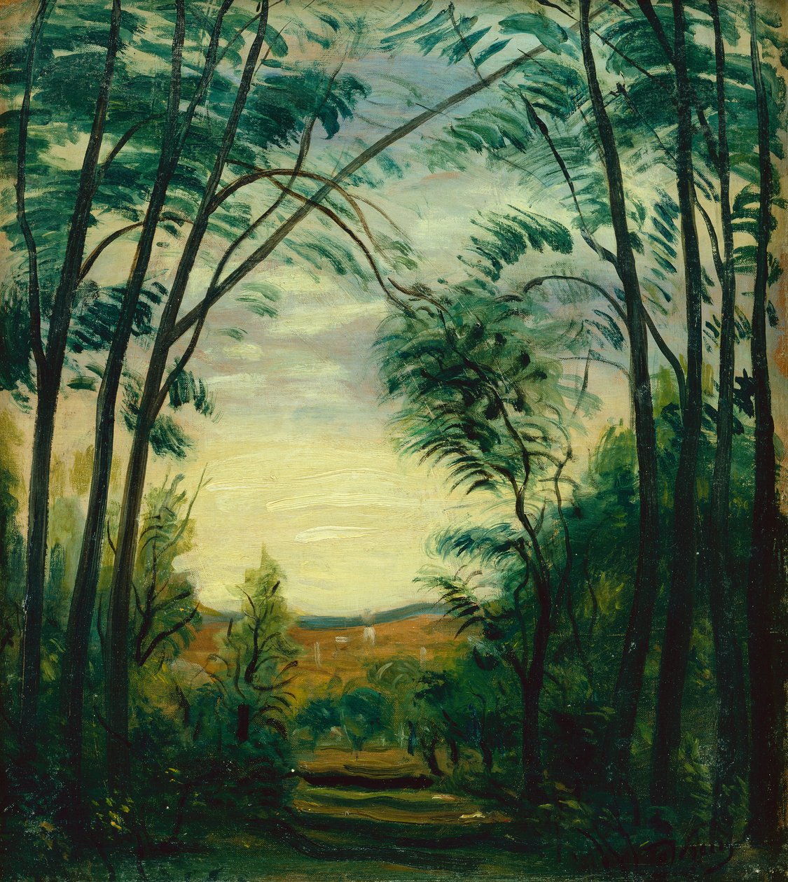 Krajina (olej na plátně) od Andre Derain