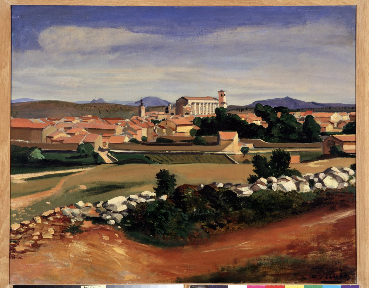 Krajina svatého Maximina od Andre Derain