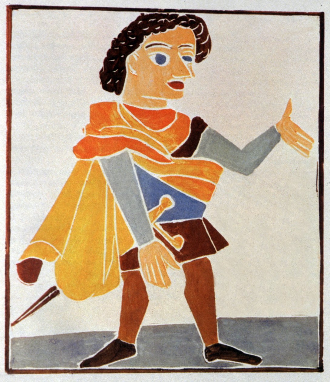 Literatura. Panurge. Ilustrace Andre Deraina v: Pantagruel, Francois Rabelais (1532), Francie od Andre Derain