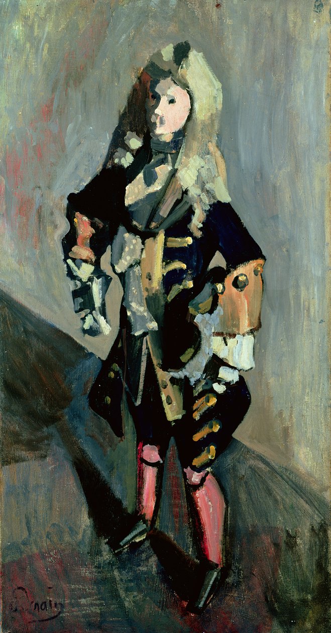 Kostým Ludvíka XIV (1638-1715), asi 1903 (olej na plátně) od Andre Derain